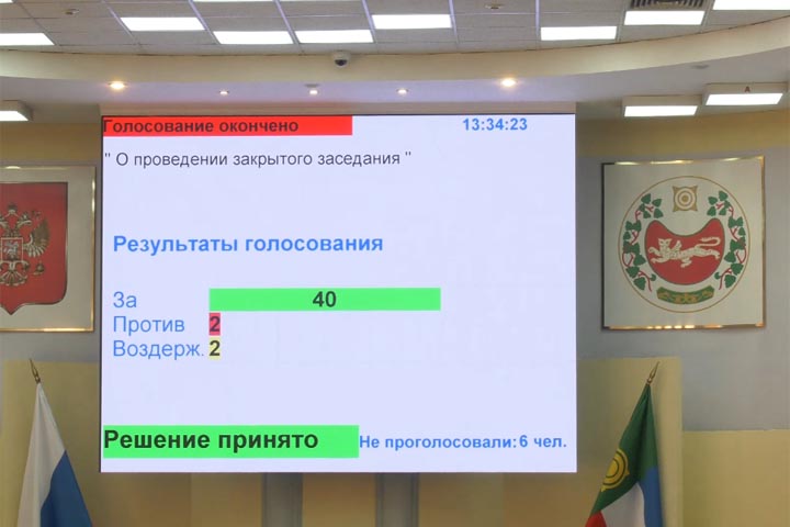 Депутаты Хакасии закрываются от общественности на междусобойчик 